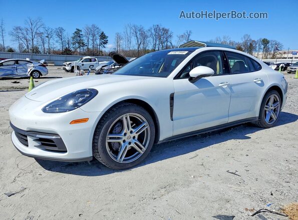 WP0AA2A72HL100703 2017 PORSCHE PANAMERA Белый Передняя левая четверть