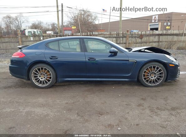 WP0AA2A73GL007218 2016 PORSCHE PANAMERA Синий Вид задней части салона