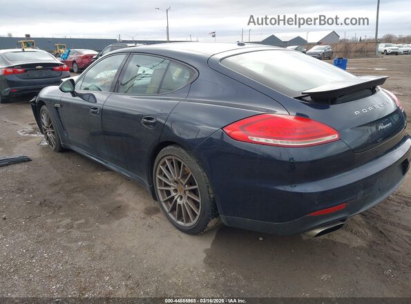 WP0AA2A73GL007218 2016 PORSCHE PANAMERA Синий Задняя левая четверть