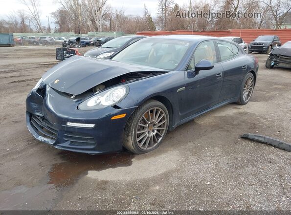 WP0AA2A73GL007218 2016 PORSCHE PANAMERA Синий Передняя левая четверть