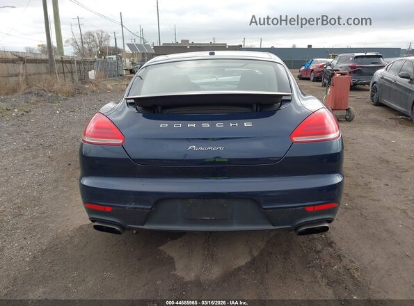 WP0AA2A73GL007218 2016 PORSCHE PANAMERA Синий 