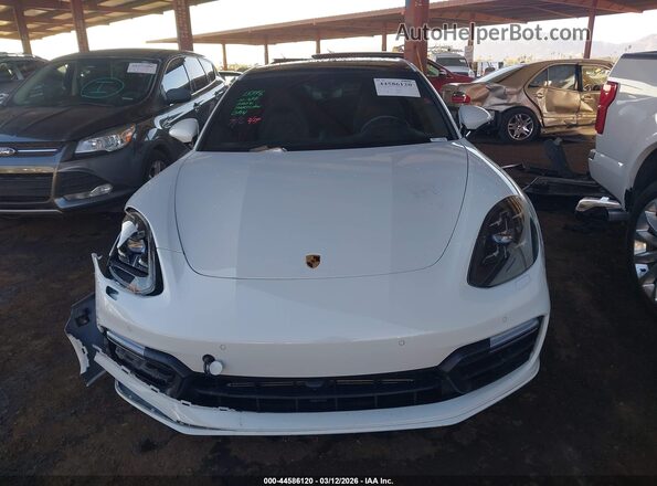 WP0AA2A76KL100677 2019 PORSCHE PANAMERA White Вид щитка приладів