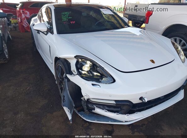 WP0AA2A76KL100677 2019 PORSCHE PANAMERA White Вид спереду