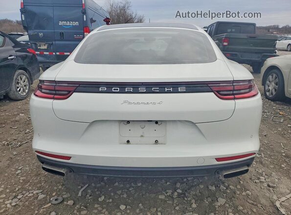 WP0AA2A77KL101949 2019 PORSCHE PANAMERA Белый Вид сзади
