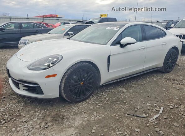 WP0AA2A77KL101949 2019 PORSCHE PANAMERA Белый Передняя левая четверть