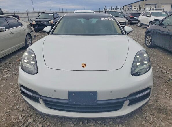 WP0AA2A77KL101949 2019 PORSCHE PANAMERA Белый Вид спереди