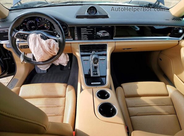WP0AA2A78KL101605 2019 PORSCHE PANAMERA Blue Vista del salpicadero