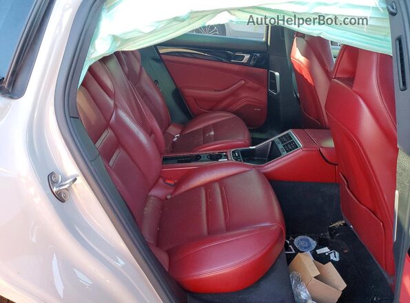 WP0AA2A79KL100463 2019 PORSCHE PANAMERA Бежевый Вид задних сидений