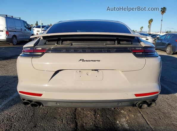 WP0AA2A79KL100463 2019 PORSCHE PANAMERA Бежевый Вид сзади