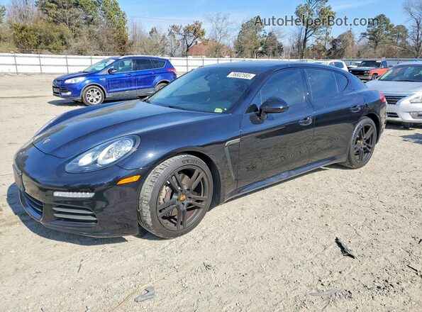 WP0AA2A7XGL001044 2016 PORSCHE PANAMERA Black Передня ліва чверть
