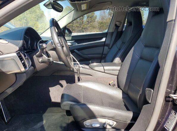 WP0AA2A7XGL001044 2016 PORSCHE PANAMERA Black Вид салону спереду