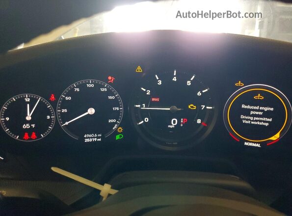 WP0AA2A94PS205250 2023 PORSCHE 911 Белый Вид щитка приборов