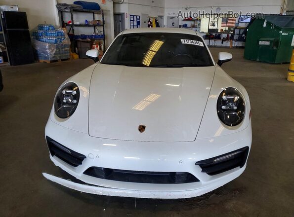 WP0AA2A94PS205250 2023 PORSCHE 911 Белый Вид спереди