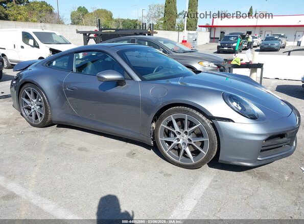 WP0AA2A94SS209596 2025 PORSCHE 911 Gray Przód prawy