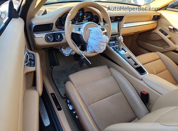 WP0AA2A96GS106364 2016 PORSCHE 911 Коричневый Вид панели приборов