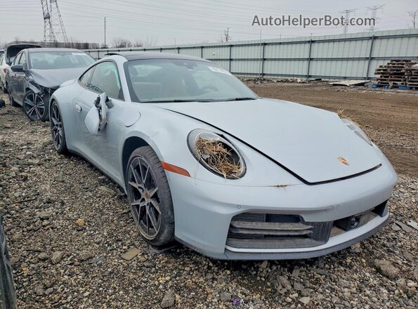 WP0AA2A96SS206330 2025 PORSCHE 911 Серый Передняя правая четверть