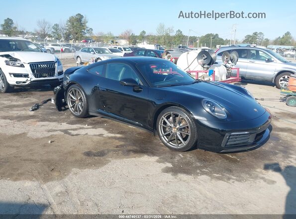 WP0AA2A98LS206217 2020 PORSCHE 911 Черный Передняя правая четверть