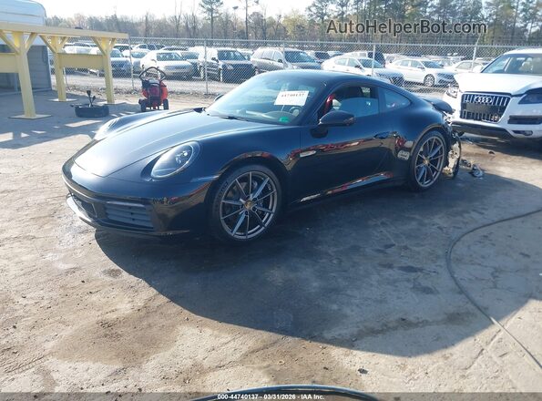 WP0AA2A98LS206217 2020 PORSCHE 911 Черный Передняя левая четверть