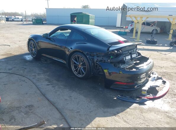 WP0AA2A98LS206217 2020 PORSCHE 911 Черный Задняя левая четверть