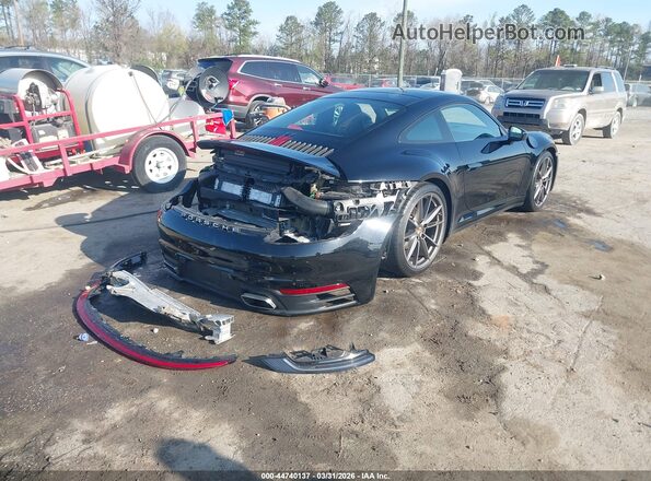 WP0AA2A98LS206217 2020 PORSCHE 911 Черный Задняя правая четверть