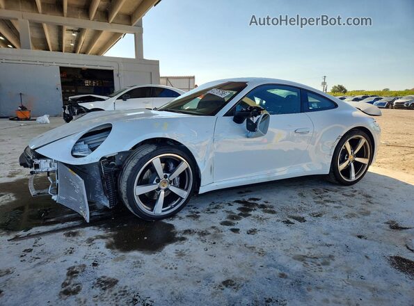 WP0AA2A9XNS205802 2022 PORSCHE 911 Белый Передняя левая четверть