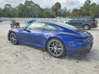 2025 Porsche 911 Carrera Blue vin: WP0AA2A9XSS208923