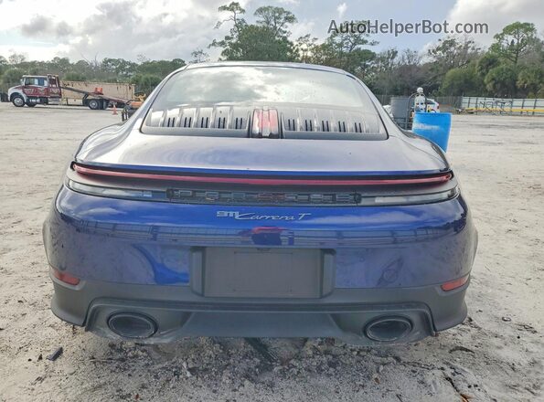 WP0AA2A9XSS208923 2025 PORSCHE 911 Blue Widok z tyłu