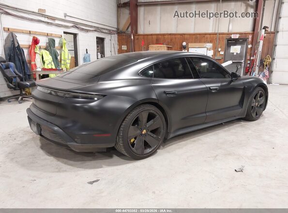 WP0AA2Y13NSA16038 2022 PORSCHE TAYCAN Black Задня права чверть