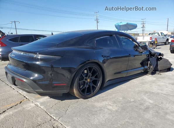 WP0AA2Y13RSA13128 2024 PORSCHE TAYCAN Черный Задняя правая четверть