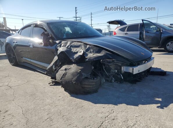 WP0AA2Y13RSA13128 2024 PORSCHE TAYCAN Черный Передняя правая четверть