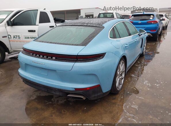 WP0AA2YA0SL009020 2025 PORSCHE PANAMERA Light Blue Trasero derecho