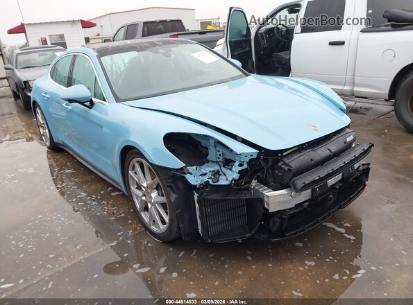 WP0AA2YA0SL009020 2025 PORSCHE PANAMERA Light Blue Delantero derecho
