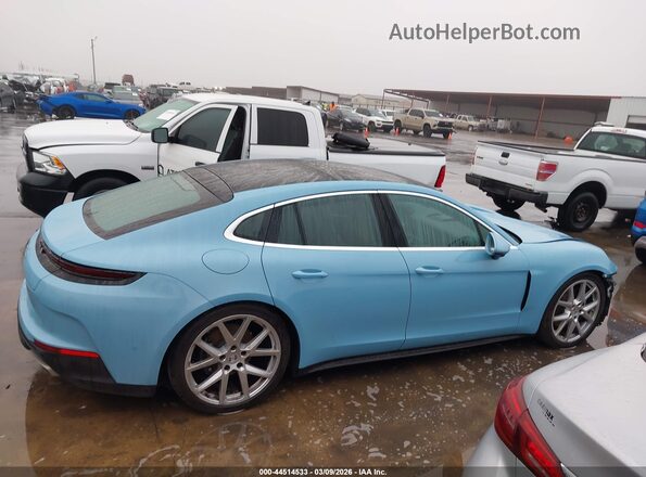 WP0AA2YA0SL009020 2025 PORSCHE PANAMERA Light Blue Vista interior de 360 grados