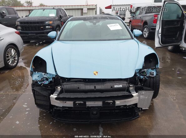 WP0AA2YA0SL009020 2025 PORSCHE PANAMERA Light Blue Vista interior trasera