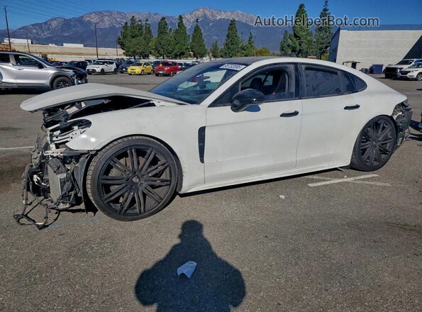 WP0AB2A72HL123444 2017 PORSCHE PANAMERA Белый Передняя левая четверть