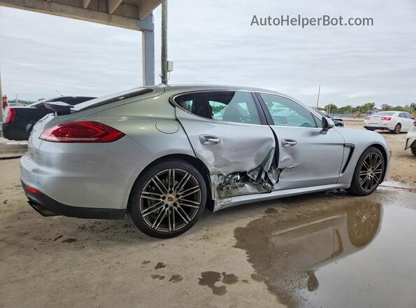 WP0AB2A73GL050177 2016 PORSCHE PANAMERA Серебряный Задняя правая четверть