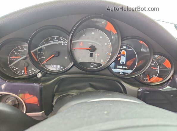 WP0AB2A73GL050177 2016 PORSCHE PANAMERA Серебряный Вид щитка приборов