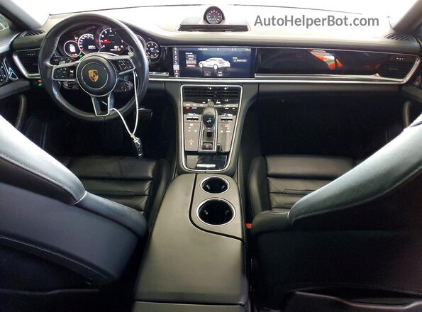 WP0AB2A76JL136591 2018 PORSCHE PANAMERA Silver Widok deski rozdzielczej