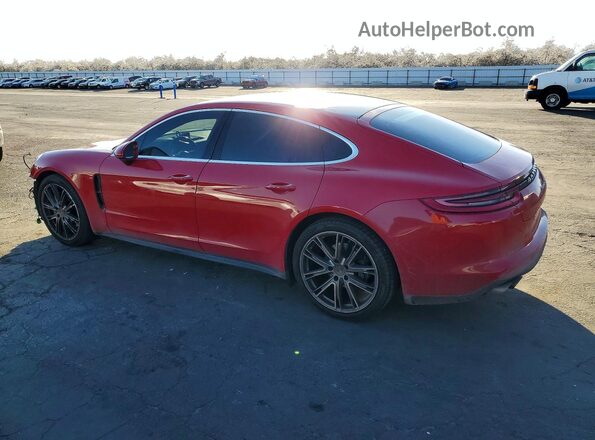 WP0AB2A78LL140421 2020 PORSCHE PANAMERA Красный Задняя левая четверть