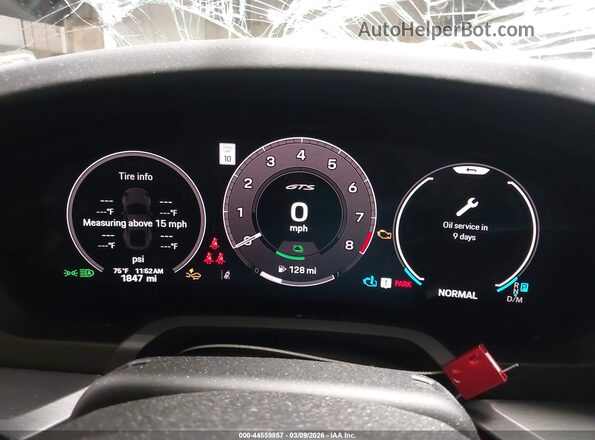 WP0AB2A90SS225369 2025 PORSCHE 911 Серый Вид задних сидений