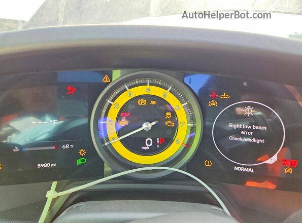 WP0AB2A91RS220286 2024 PORSCHE 911 Синий Вид щитка приборов