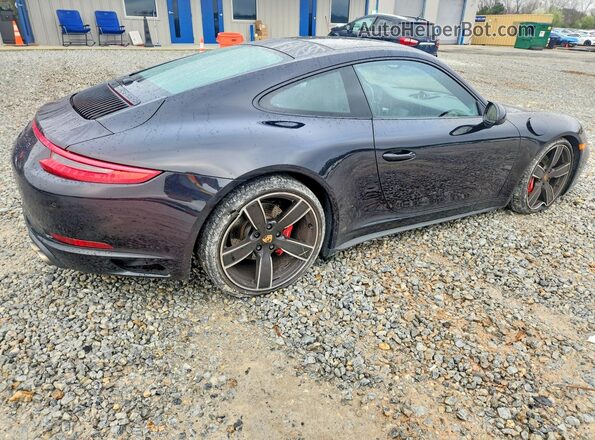 WP0AB2A96HS123048 2017 PORSCHE 911 Черный Задняя правая четверть