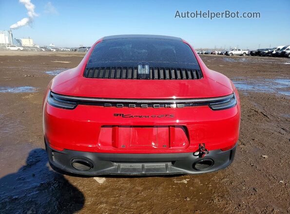 WP0AB2A98PS220816 2023 PORSCHE 911 Красный Вид сзади