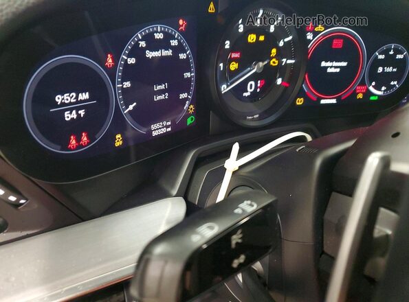 WP0AB2A99LS228434 2020 PORSCHE 911 Blue Widok zestawu wskaźników