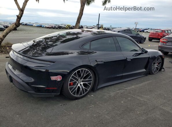 WP0AB2Y10LSA51095 2020 PORSCHE TAYCAN Черный Задняя правая четверть