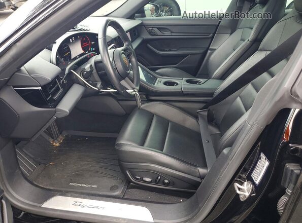 WP0AB2Y10LSA51095 2020 PORSCHE TAYCAN Черный Вид салона спереди