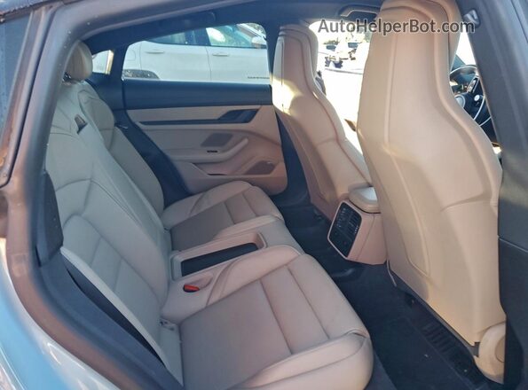 WP0AB2Y11LSA50117 2020 PORSCHE TAYCAN Синий Вид задних сидений