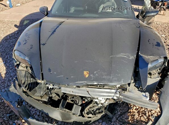 WP0AB2Y13MSA41078 2021 PORSCHE TAYCAN Серый Вид задней части салона