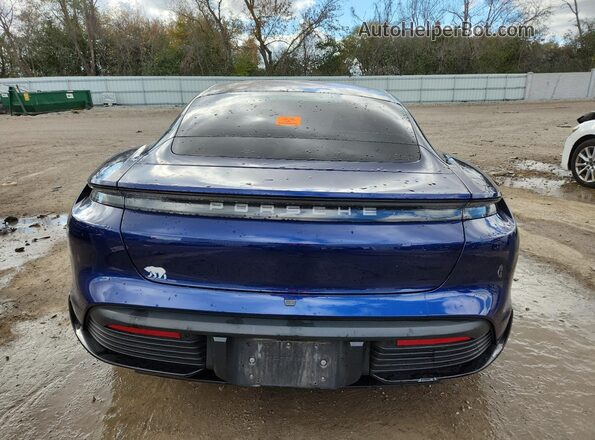 WP0AB2Y17LSA51904 2020 PORSCHE TAYCAN Синий Вид сзади