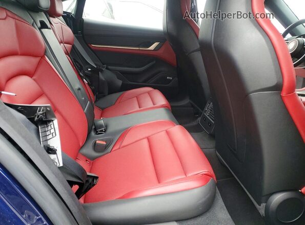 WP0AB2Y1XNSA43797 2022 PORSCHE TAYCAN Blue Вид задніх сидінь